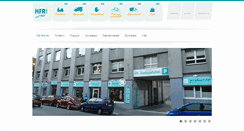 Desktop Screenshot of hfrggmbh.de