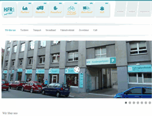 Tablet Screenshot of hfrggmbh.de